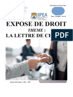 Expose Sur La Lettre de Change