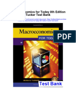 Macroeconomics For Today 8th Edition Tucker Test Bank Full Chapter PDF