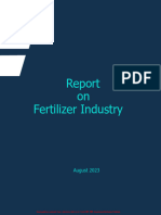 India-Fertilizers Sector - August 2023