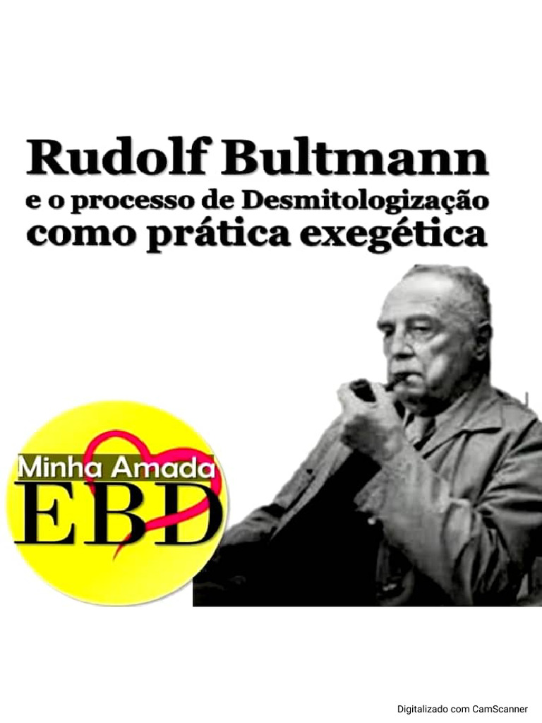 Rodolf Bultmann - Minha Amada EBD | PDF