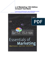 Download Essentials of Marketing 13th Edition Perreault Test Bank full chapter pdf