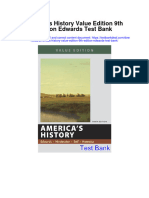 Americas History Value Edition 9th Edition Edwards Test Bank Full Chapter PDF