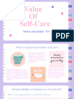 Value of Self-Care
