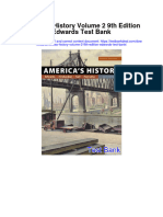 Americas History Volume 2 9th Edition Edwards Test Bank Full Chapter PDF