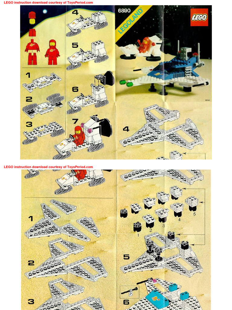 LEGO 6890 Instructions PDF Download | PDF