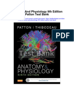Anatomy and Physiology 9th Edition Patton Test Bank Full Chapter PDF