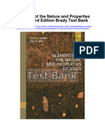 Elements of The Nature and Properties of Soils 3rd Edition Brady Test Bank Full Chapter PDF