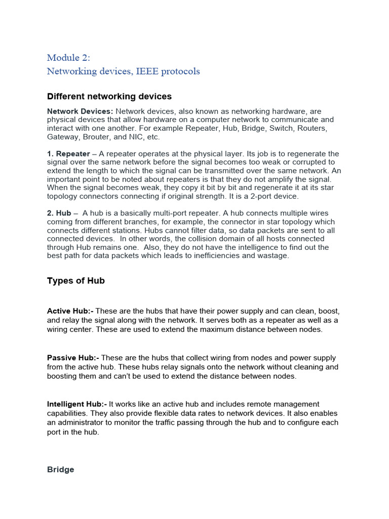 Advance networking | PDF