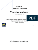 2D Transformations