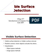 Visible Surface Detection