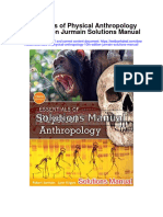 Essentials of Physical Anthropology 10th Edition Jurmain Solutions Manual Full Chapter PDF
