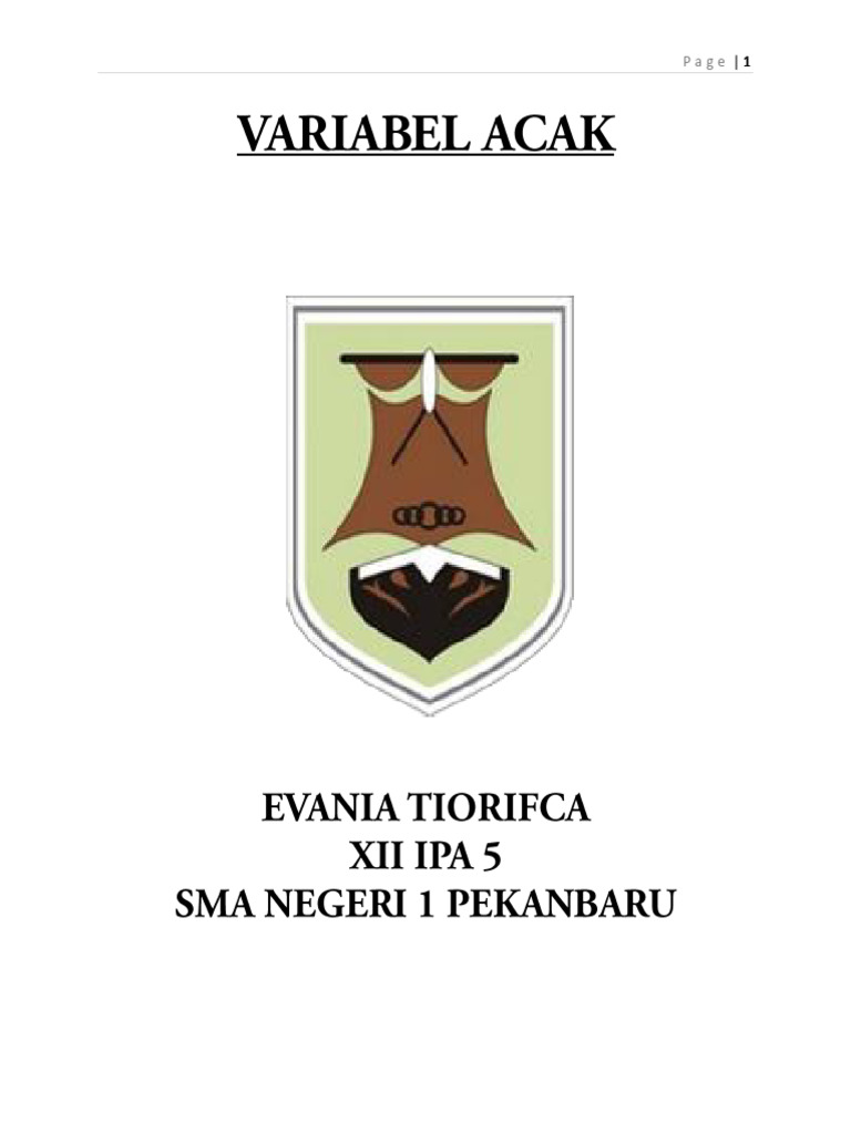 Variabel Acak | PDF