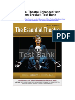Essential Theatre Enhanced 10th Edition Brockett Test Bank Full Chapter PDF