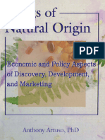 Drugs of Natural Origin Economic and Policy Aspects of Discovery, Development, and Marketing (PDFDrive)