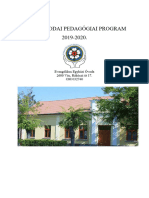 Pedagógiai Program 2019 2020.