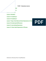 MR - Hassaniya - Language - Lessons 2