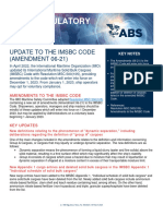 ABS Regulatory News - Amendments To The IMSBC Code