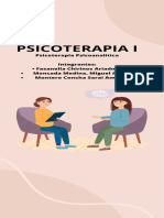 Psicoterapia - Sem5 (Trabajo en Clase)