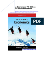 Exploring Economics 7Th Edition Sexton Solutions Manual Full Chapter PDF