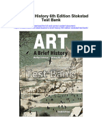 Download Art A Brief History 6Th Edition Stokstad Test Bank full chapter pdf