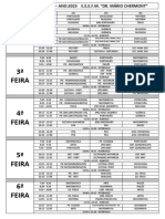 Horário de Aula 2023 Integral