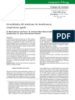 Actualidades Del Síndrome de Insuficiencia Respiratoria Aguda