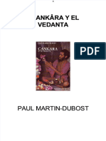 VEDANTIN. SANKARA Y EL VEDANTA. Paul Martin-Dubost.