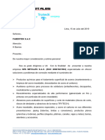 SES-Metales - CARTA DE PRESENTACIÓN - 215JUL2019