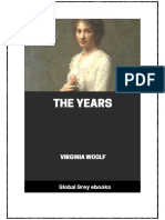 Years Virginia Woolf