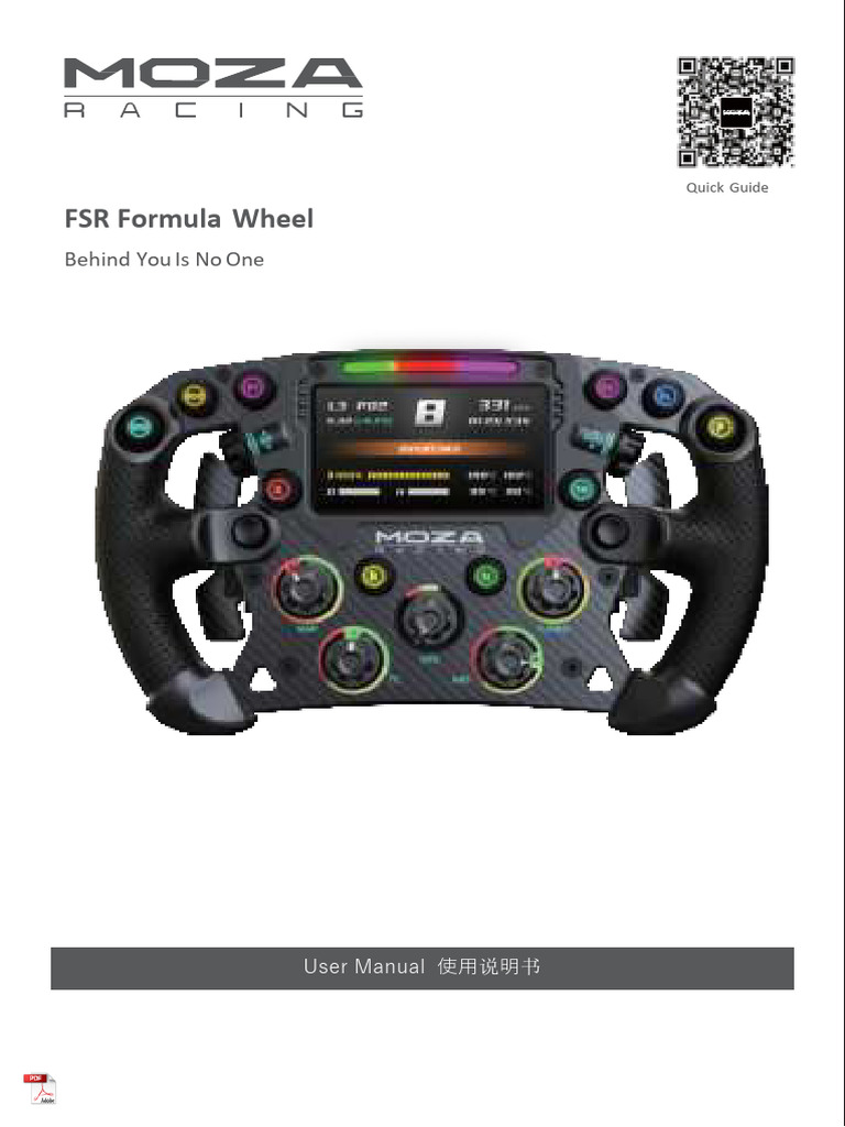 Manual Volante Moza FSR | PDF
