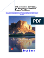Auditing and Assurance Services A Systematic Approach 10Th Edition Messier Test Bank Full Chapter PDF