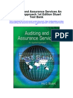 Auditing and Assurance Services An Applied Approach 1St Edition Stuart Test Bank Full Chapter PDF
