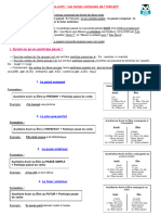 Fiche-Outil - Les Temps Composés de L'indicatif