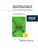Fundamentals of Electric Circuits 5Th Edition Alexander Solutions Manual Full Chapter PDF