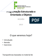 Programacao Estruturada e Orientada A Objetos - Aula-02