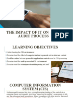 Topic 10 - The Impact of IT On Audit Process