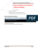 TPN°10 - Installer ADDS en Ligne de Commandes