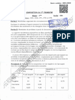 Composition Du 1er Trimestre SVT 3ème 2021-2022 Cpeg Le Rosaire