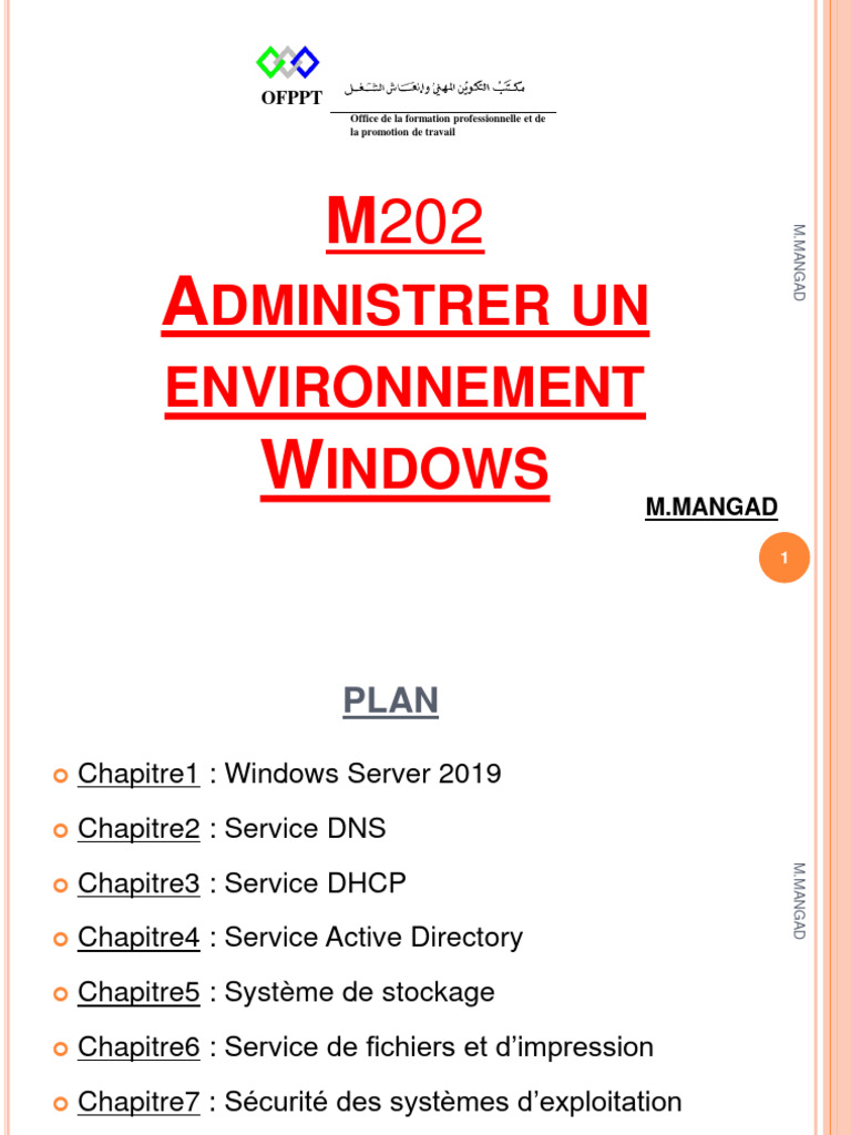 Administration de Windows Server 2019 | PDF | Système de noms de ...