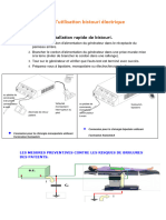 Protocole D'utilisation Bistouri Electrique