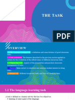 Presentation - The Task