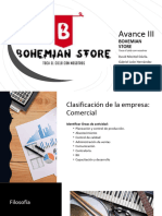 Avance III: Bohemian Store