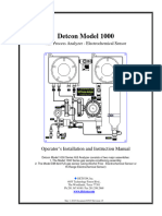 Fixedgas Model1000 h2s Process Analyzer Usermanual English