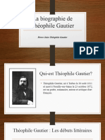Biographie de Theophile Gautier