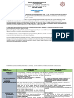 Programa Analitico - Segundo - Matematicas - Diana Laura Castellanos Peralta