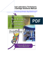 Basic Clinical Laboratory Techniques 6Th Edition Estridge Solutions Manual Full Chapter PDF