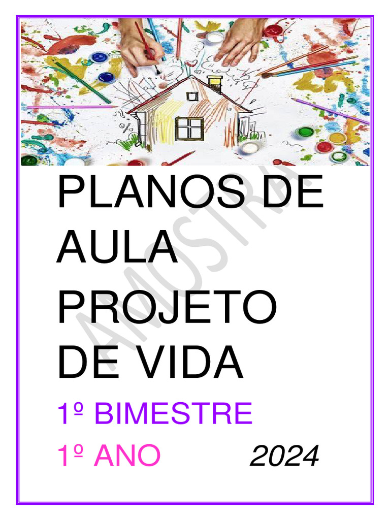 Planos de Aula: Projeto de Vida 1º Ano | PDF | Vida | Resiliência ...