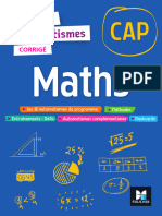 Corrige Carnet Dautomatismes Maths CAP - Ed 2023