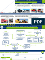 Subplan de Emergencia en Caso de Accidente Vehicular