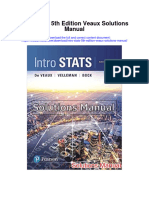 Intro Stats 5Th Edition Veaux Solutions Manual Full Chapter PDF